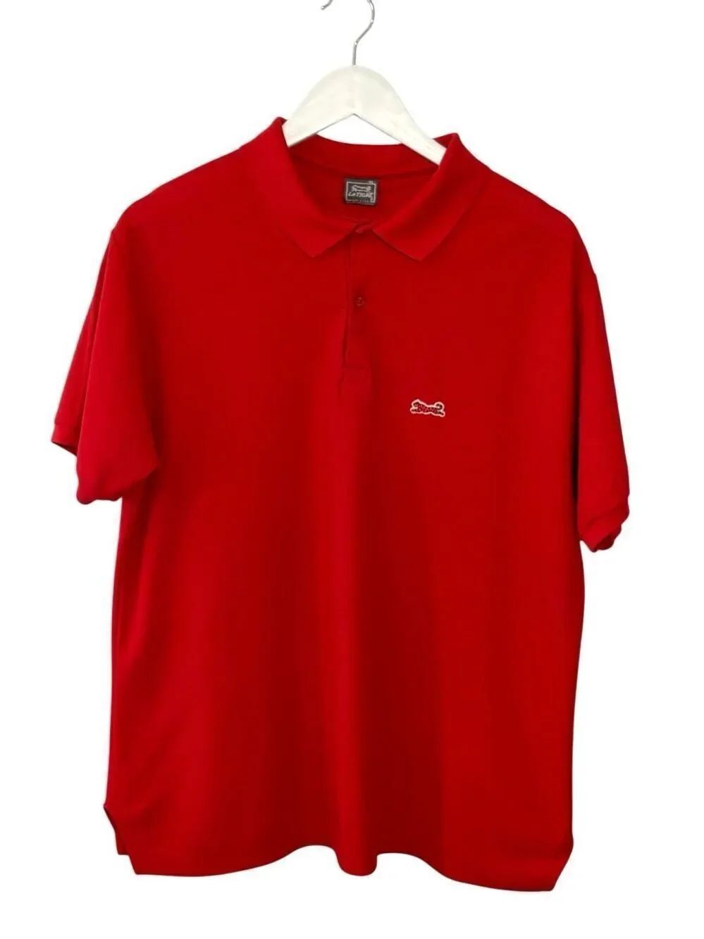 Vintage Le Tigre red polo shirt - XL